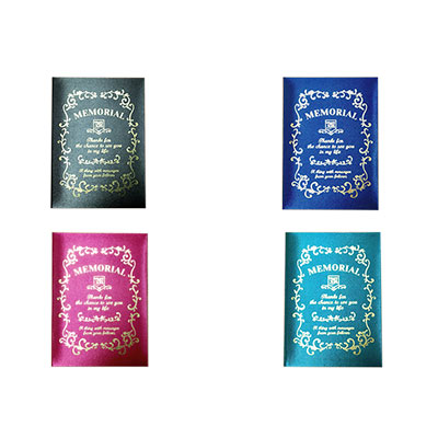Sally Prize Card With Messages Book Colored Paper Memorial Message Card With Messages Book Colored Paper Memorial Message Gift L Large Size
