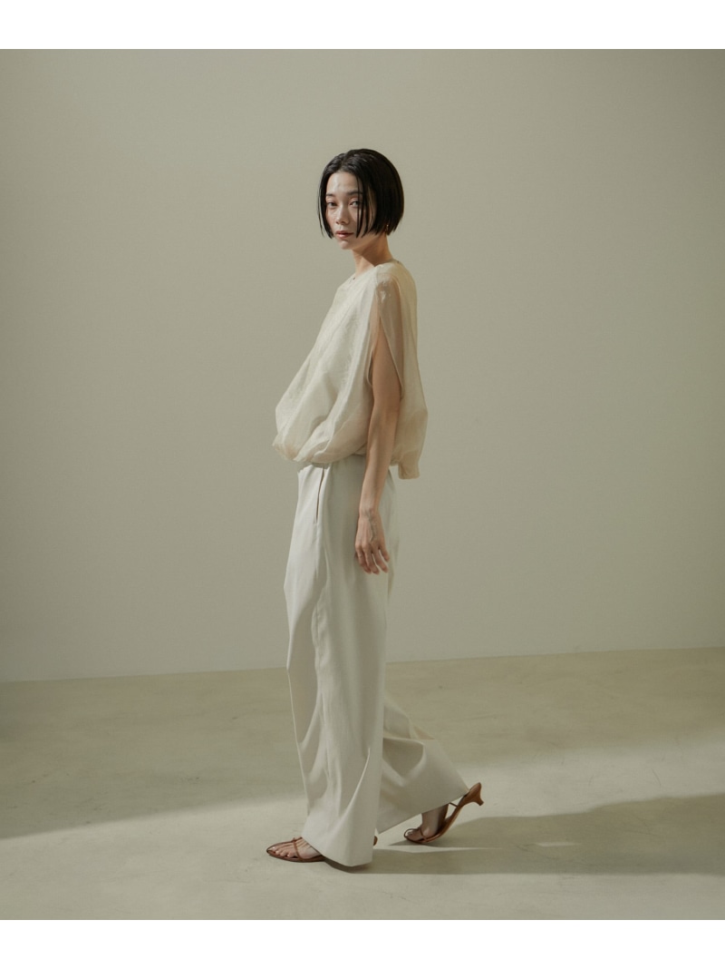 シアーオーガンジーバルーンプルオーバー SALON adam et rope' サロン
