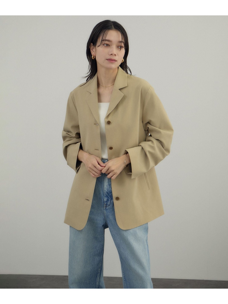 【SALE／50%OFF】【Americana(アメリカーナ) for SALON】シングルジャケット/セットアップ対応 SALON adam et rope' サロン アダム エ ロペ ジャケット・アウター その他のジャケット・アウター ベージュ【RBA_E】【送料無料】[ Fashion]｜サロン アダム エ ロぺ