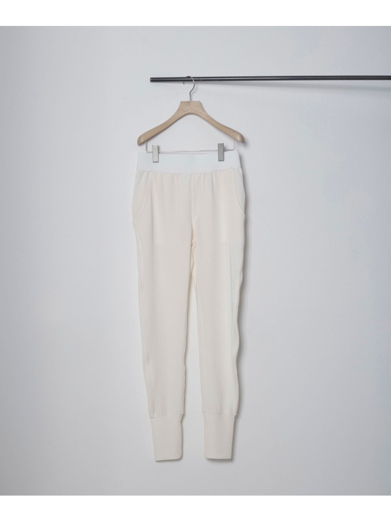 【SALE／50%OFF】【MOON TREE PLANET(ムーンツリープラネット)】line pants sports SALON adam et rope' サロン アダム エ ロペ パンツ その他のパンツ ホワイト【RBA_E】【送料無料】[ Fashion]