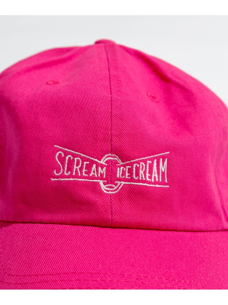 品質のいい Scream Ice Cream For Salon ロゴキャップ Adam Et Rope サロン アダム エ ロペ 帽子 ヘア小物 キャップ ブラック ベージュ ピンク 送料無料 Rakuten Fashion Sferavisia Hr