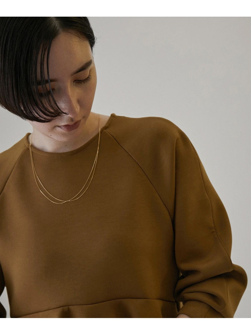 【GIGI(ジジ)】Gold line necklace1200mm SALON adam et rope' サロン アダム エ ロペ アクセサリー・腕時計 ネックレス ゴールド【送料無料】[ Fashion]