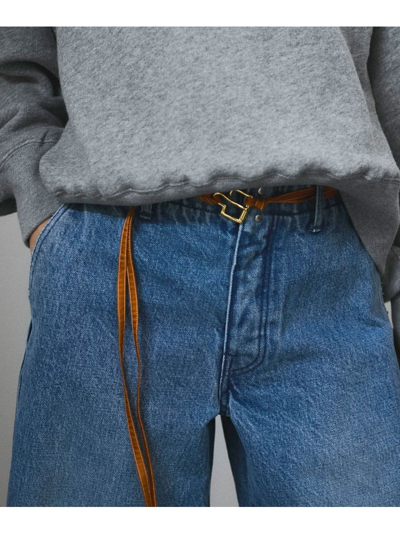 【AXEP(アクセップ)】mini buckle gold SALON adam et rope' サロン アダム エ ロペ ファッション雑貨 ベルト ゴールド【送料無料】[ Fashion]｜サロン アダム エ ロぺ