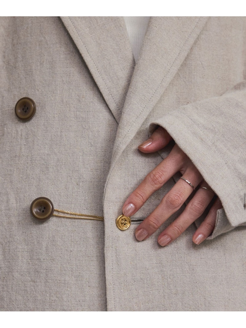 【AXEP(アクセップ)】EASE M gold SALON adam et rope' サロン アダム エ ロペ アクセサリー・腕時計 ブローチ・コサージュ・バッジ ゴールド【送料無料】[ Fashion]