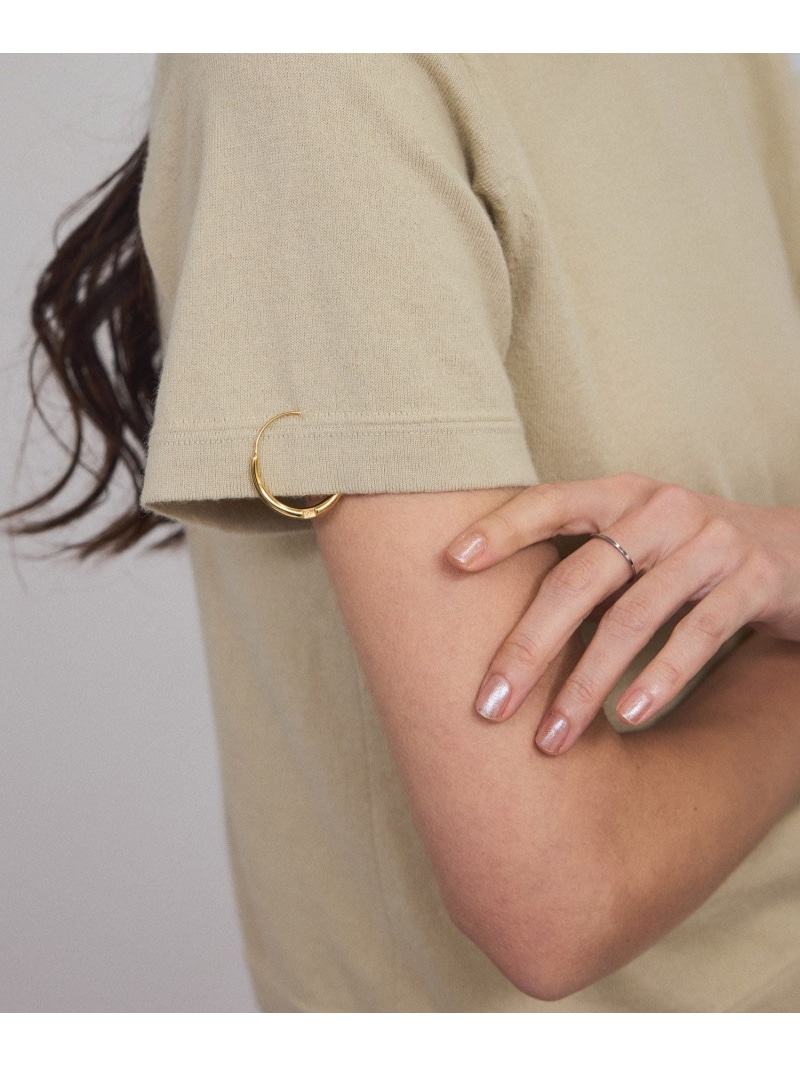 【AXEP(アクセップ)】HOOP L gold SALON adam et rope' サロン アダム エ ロペ アクセサリー・腕時計 ブローチ・コサージュ・バッジ ゴールド【送料無料】[ Fashion]