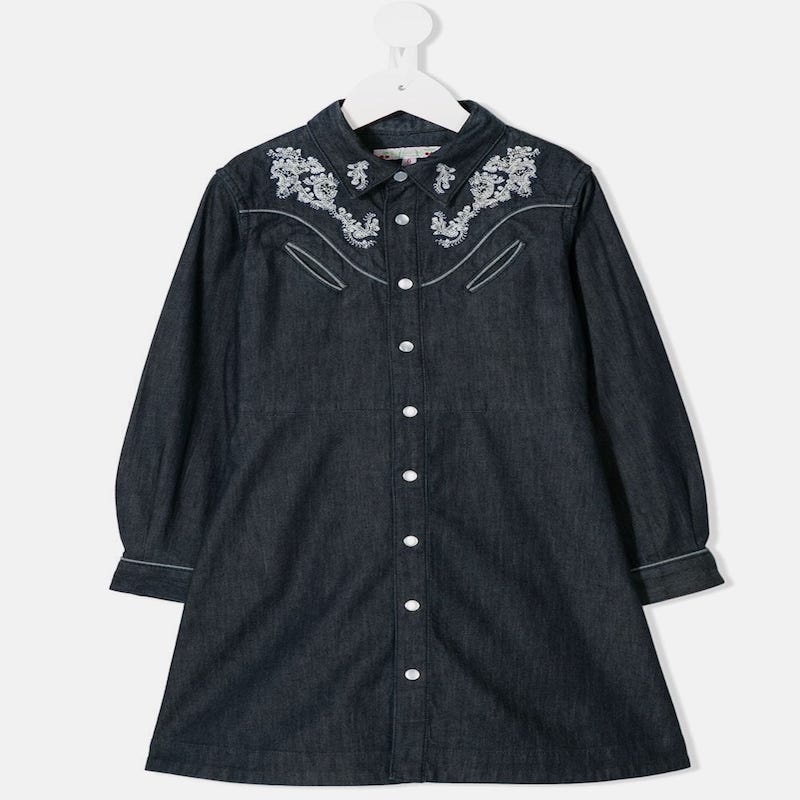 海外輸入 楽天市場 19aw Bonpoint ボンポワン デニムワンピース キッズ 女の子 前ボタンワンピース Salon De Brocoli 楽天ランキング1位 Lexusoman Com
