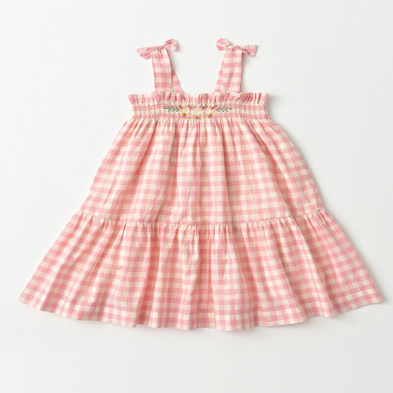美品 Bonton ボントン　リバティ　スモッキング　ワンピース　6 楽天市場】SALE 22SS bonpoint ボンポワン フィーユ 女の子