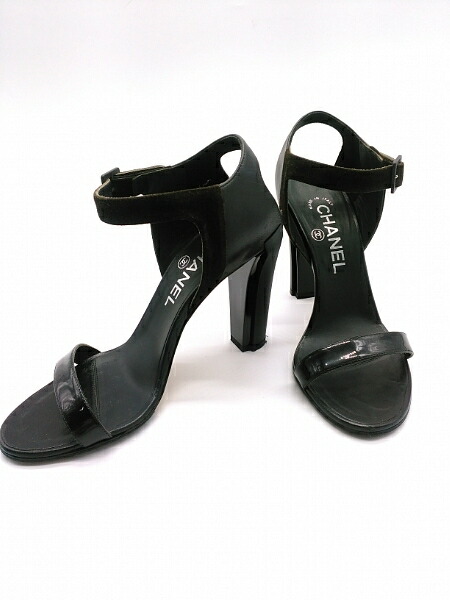 楽天市場】【シャネル】Chanel 19P パール装飾 ストラップ ヒール