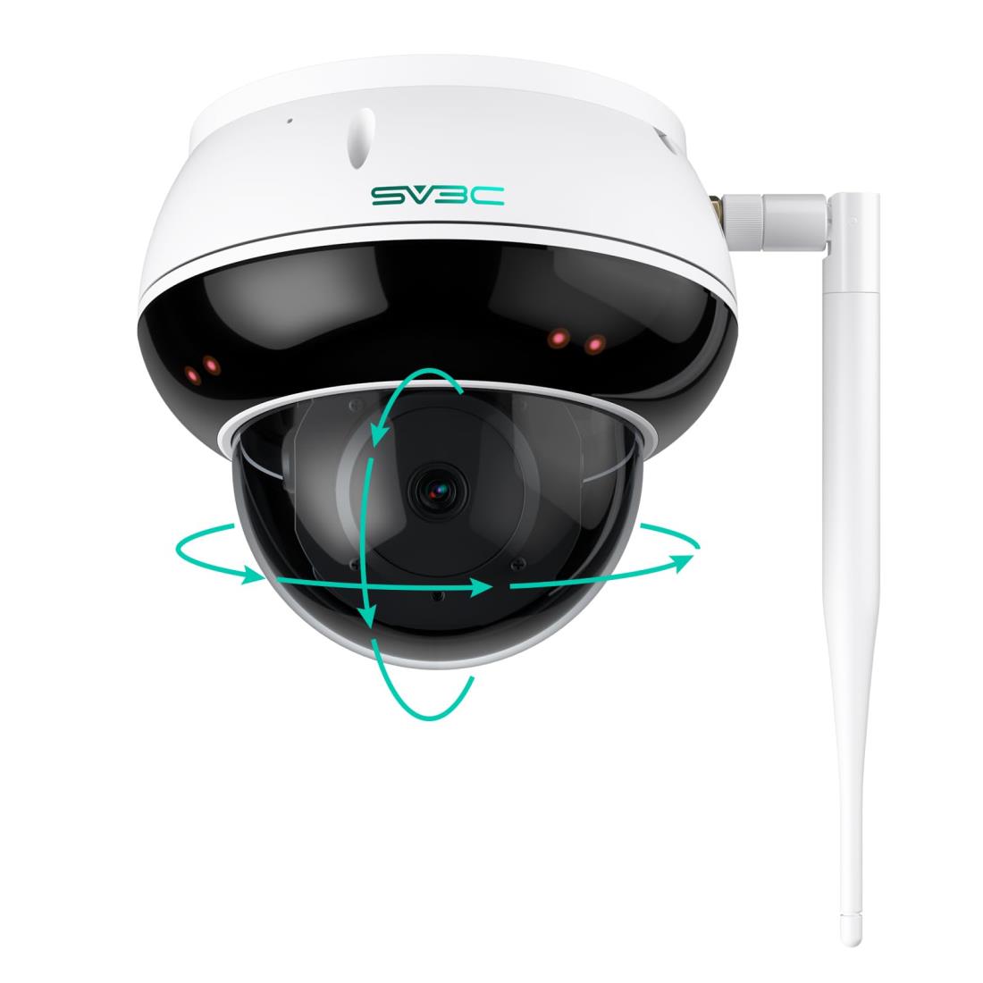 大特価❗️SV3C防犯カメラ POE 屋外 500万画素 PTZ 5倍光学ズーム 711eDhxb1EL._AC_UF350,
