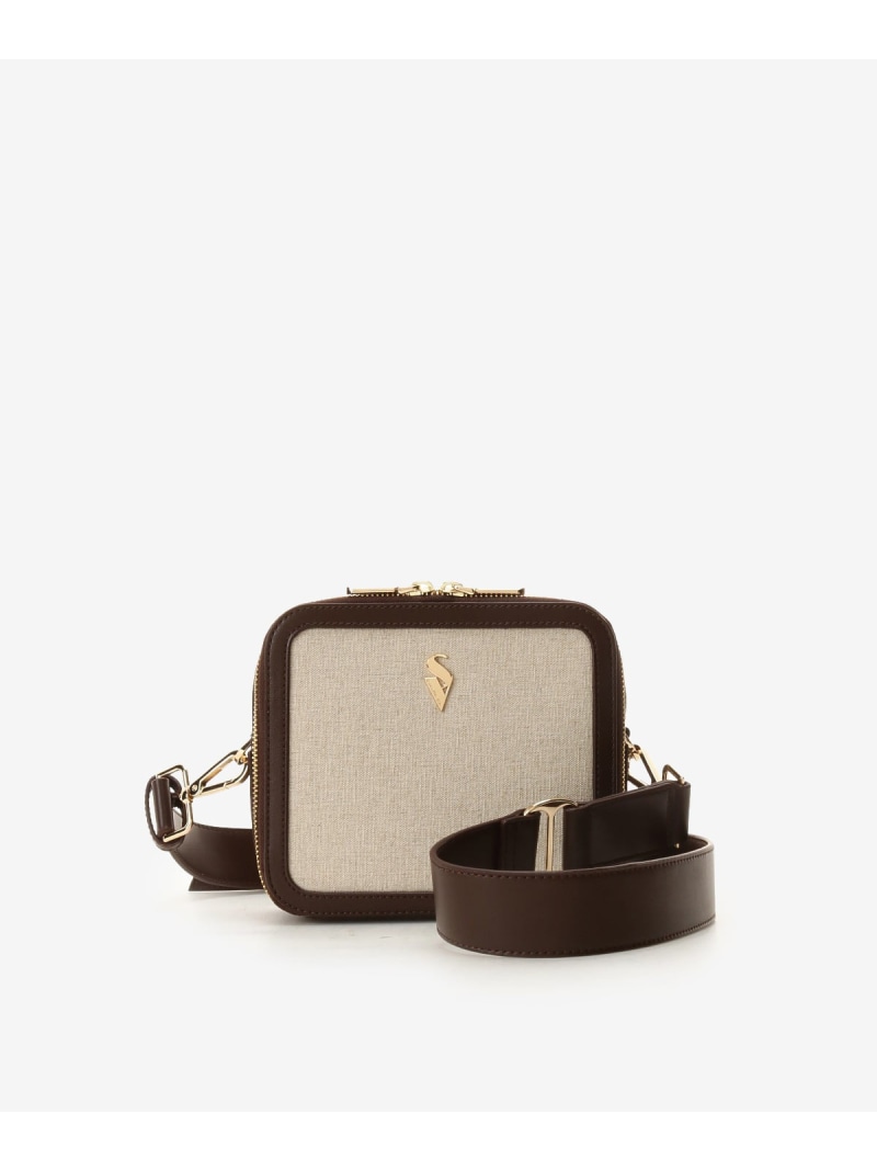 Box型キャンバスショルダーバッグ Samanthavega バッグ サマンサ ベガ