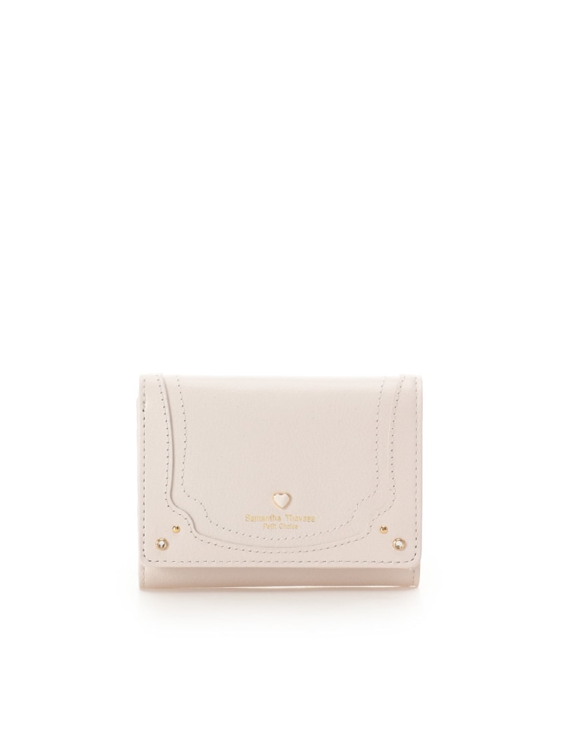 【SALE／50%OFF】プチハート 折財布 Samantha Thavasa Petit Choice サマンサタバサプチチョイス 財布・ポーチ・ケース 財布 ピンク パープル ホワイト【RBA_E】【送料無料】[ Fashion]｜Samantha Thavasa　サマンサタバサ 7,920円