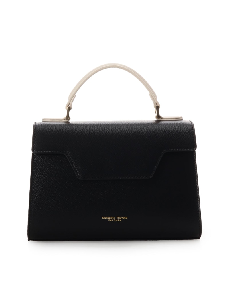 【SALE／50%OFF】フラップショルダーバッグ Samantha Thavasa Petit Choice サマンサタバサプチチョイス バッグ ショルダーバッグ ベージュ ブラック グリーン【RBA_E】【送料無料】[ Fashion]