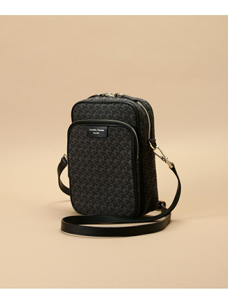 ST Jacquard サック デ スウィミングプール Samantha Thavasa サマンサタバサ 御徒面子 ショルダーバッグ 白いこと さくら色 緑であること 米国海軍 黒いこと 青碧 赤銅色 黄色【貨物輸送無料】[ Fashion]