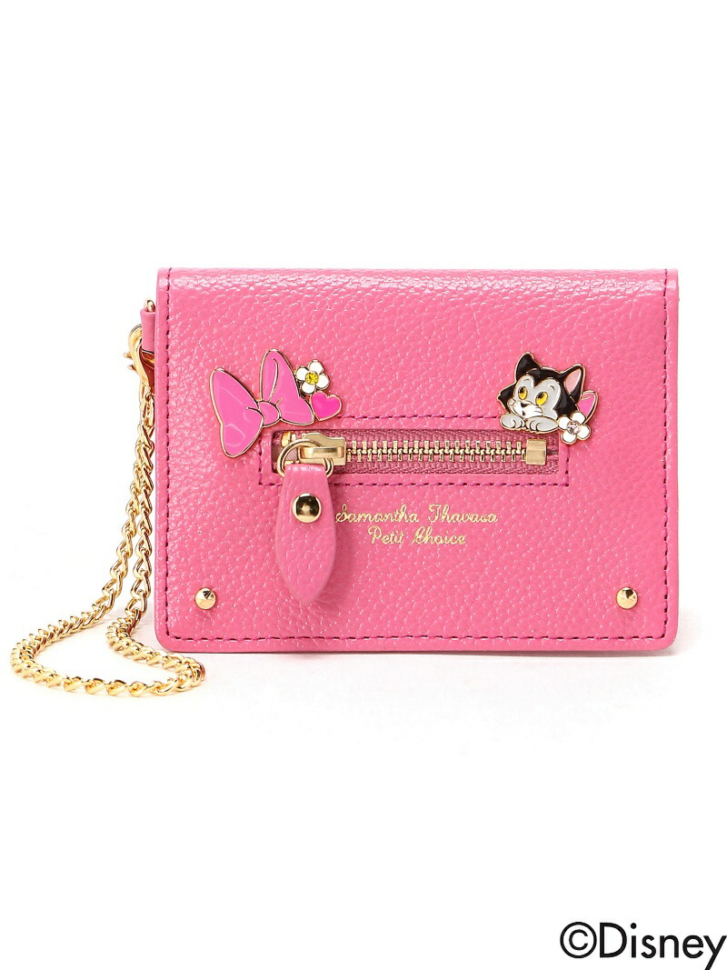メール便なら送料無料 サマンサタバサ Samantha Thavasa ディズニー ミニー フィガロ 小物 長財布 財布 ラウンド ファスナー レディース サイフ 送料無料 使いやすい 新品 レディース 革 シンプル 正規品 キナル別注 Www Dialoguecapital Com