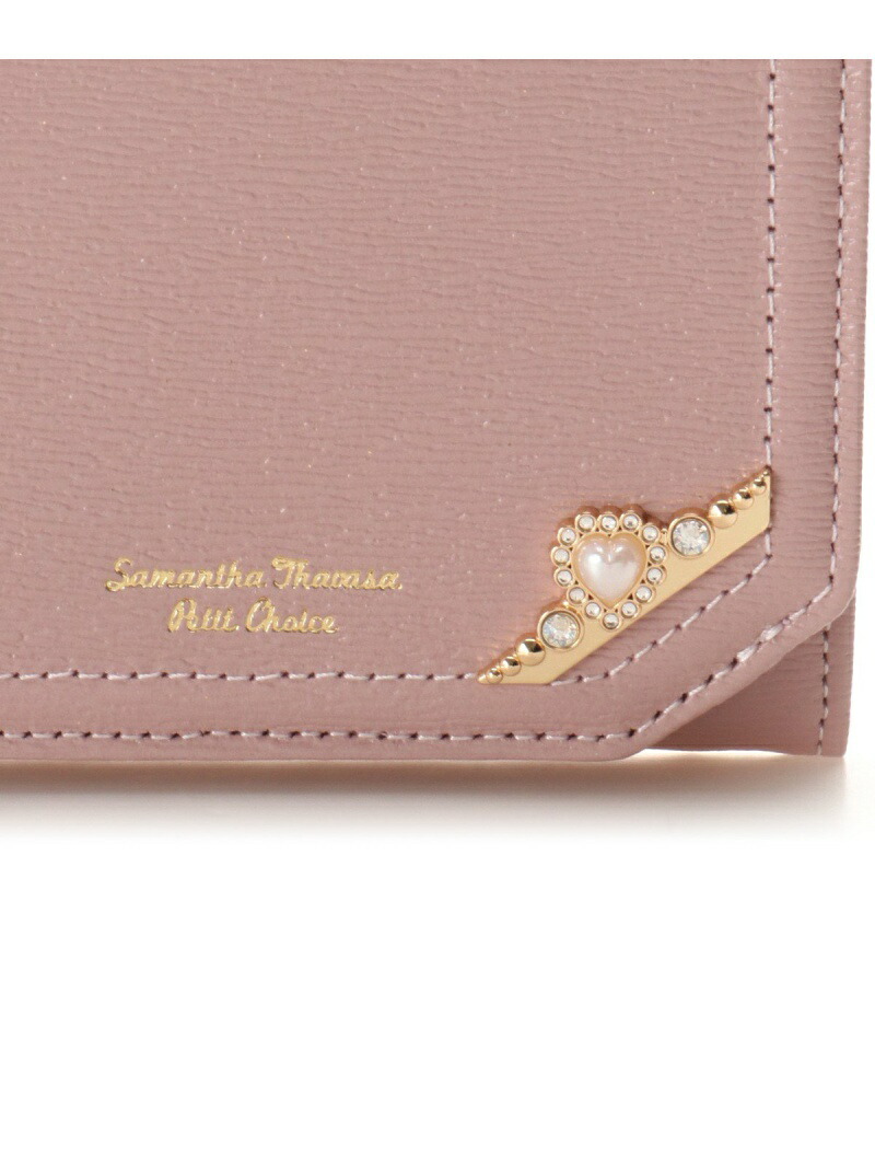 75％以上節約75％以上節約パールモチーフサイドバー2つ折財布 Samantha Thavasa Petit Choice サマンサタバサプチチョイス  財布・ポーチ・ケース 財布 ピンク グリーン ブルー[Rakuten Fashion] バッグ・小物・ブランド雑貨 