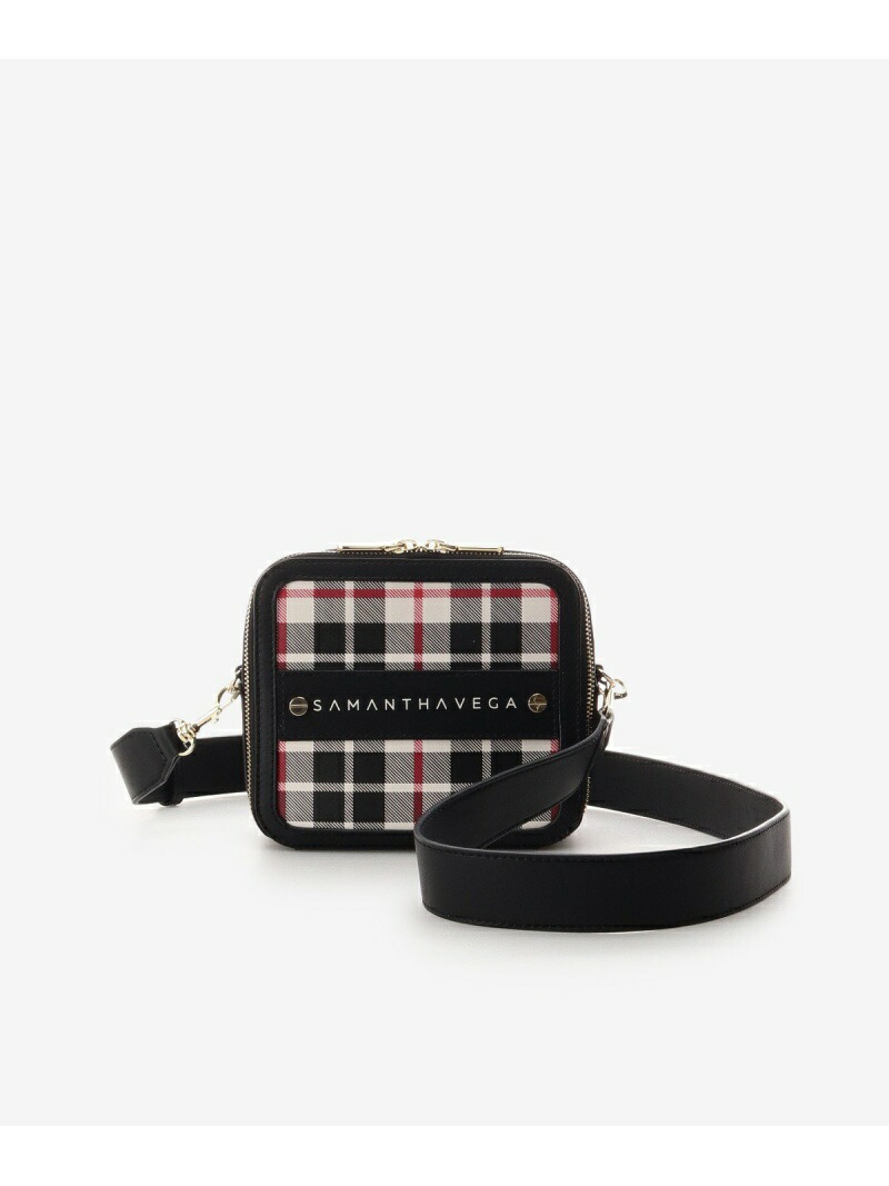 チェックbox型ショルダーバッグ Samanthavega サマンサ ベガ バッグ