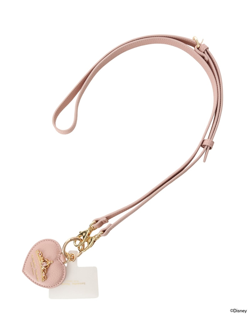 「ディズニープリンセスコレクション」スマホストラップ Samantha Thavasa Petit Choice サマンサタバサプチチョイス スマホグッズ・オーディオ備品 スマホ・経口避妊薬・パソコン容れもの/取りまかなう 黄色 緑であること 青碧 パープル さくら色 赤いこと【貨物輸送無料】[ Fashion]