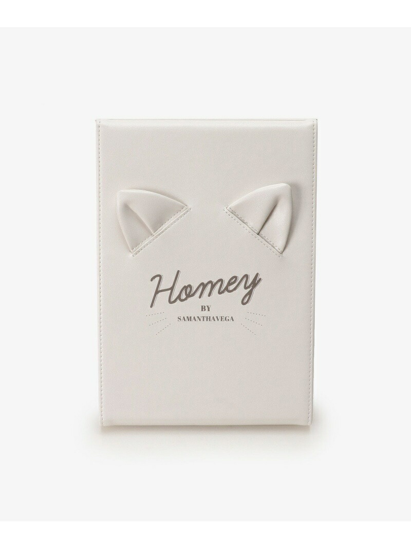 鏡 Samanthavega サマンサ ベガ ファッショングッズ ファッショングッズ余分の物 薄墨 白 桃 送料無料 Rakuten Fashion Residenza Latorre Com