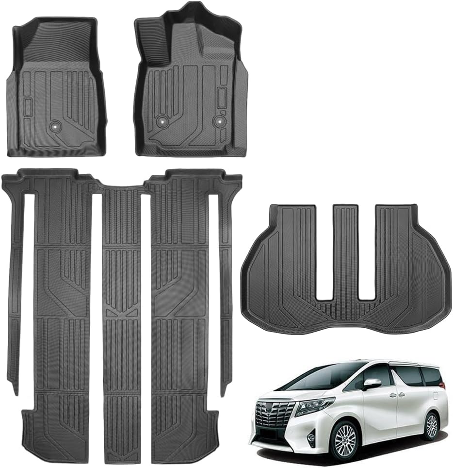 フロアマットトヨタ アルファード30系 対応 カーマットトヨタ アルファード ALPHARD 30系 ヴェルファイア VELLFIRE 専用設計 保護マット TPE素材 防水 滑り 防止 耐汚れ 取付簡単 カー用品 アクセサリー｜サマーピーチストア