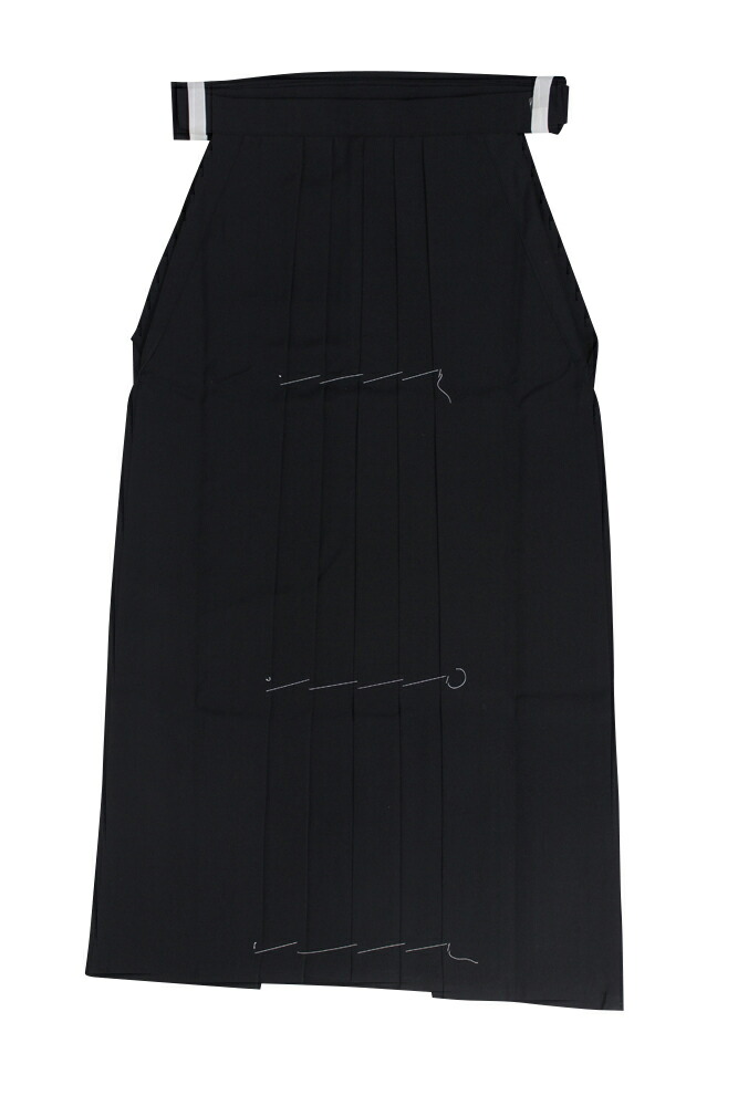 弓道袴東レテトレックス黒色黒袴在庫品21号〜27号商品番号H-245(男性用馬乗り)(女性用馬乗り)ポリエステル65%/レーヨン35%ラッキーシール対応