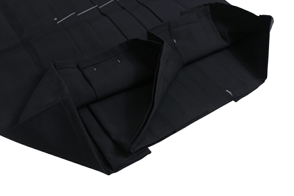 弓道袴東レテトレックス黒色黒袴在庫品21号〜27号商品番号H-245(男性用馬乗り)(女性用馬乗り)ポリエステル65%/レーヨン35%ラッキーシール対応