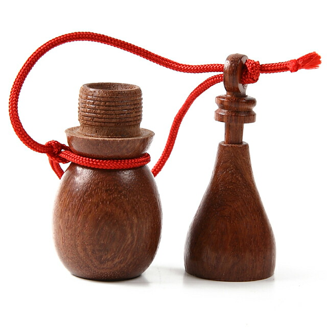 カリン ぎりパウダー入れ 花梨製 木製 ひょうたん型式ギリ粉入れ ボー道 弓用具 弓御先棒 弓道道具 ぎり粉 ギリ粉 Kyudo Powder Case J 142 Hiksudan Com