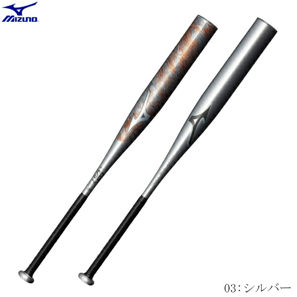 MIZUNO ミズノ 軟式用　金属バット セレクトナイン 83CM シルバー 3106wkX1w6L.jpg_BO30,255,255,