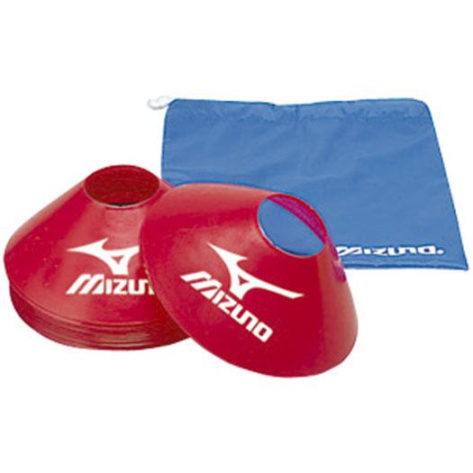 ミズノ MIZUNO スペースマーカー サッカー フットボール トレーニング用品 練習用マーク 12ZA8562 レッド(2208)