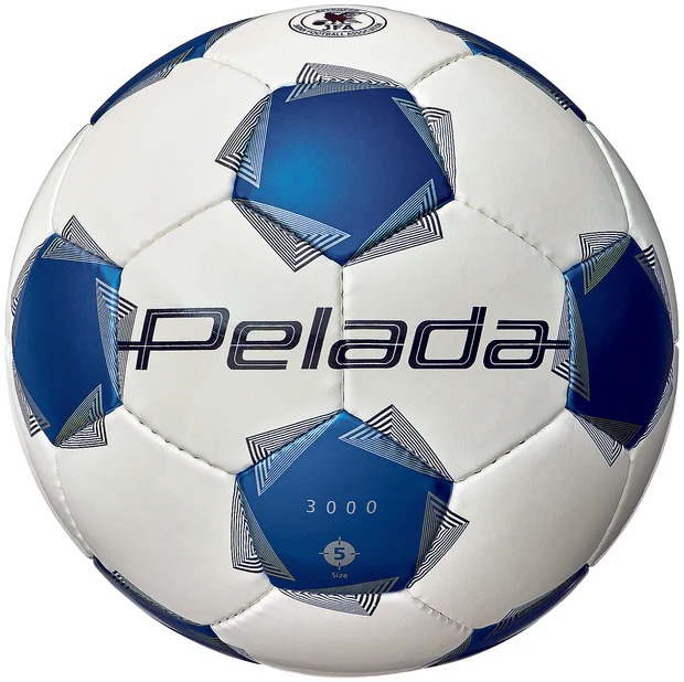 【2025年モデル】 モルテン molten ペレーダ3000 pelada 5号球 検定球 サッカーボール 中学生 高校生 部活 大人 ホワイト/メタリックブルー 白/青 F5K3000-WB【取り寄せ商品】（2507oy）