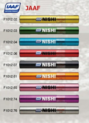 楽天市場】【NISHI ニシ・スポーツ】バトン 1本単品 F1012