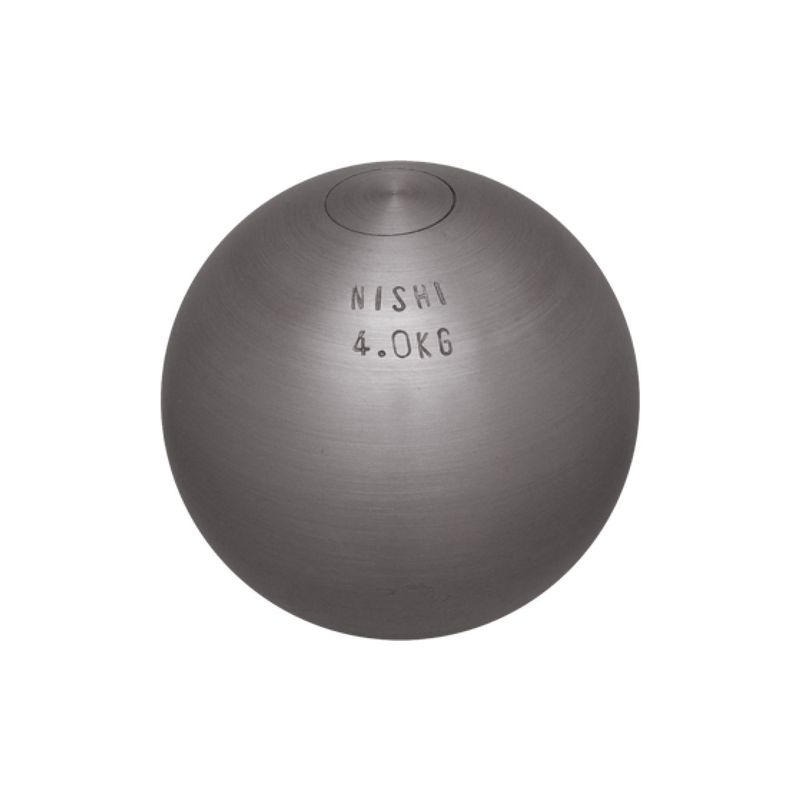 【NISHI】ニシ　砲丸　練習用　4.0Kg　陸上競技　【取り寄せ商品】 a-g1156　2208KH ai【送料無料(※沖縄・離島は送料別途かかります）】
