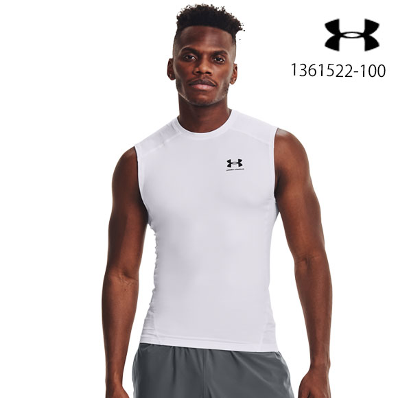 【楽天市場】【メール便送料無料】アンダーアーマー UNDER ARMOUR UAヒートギアアーマー コンプレッション スリーブレス シャツ ...