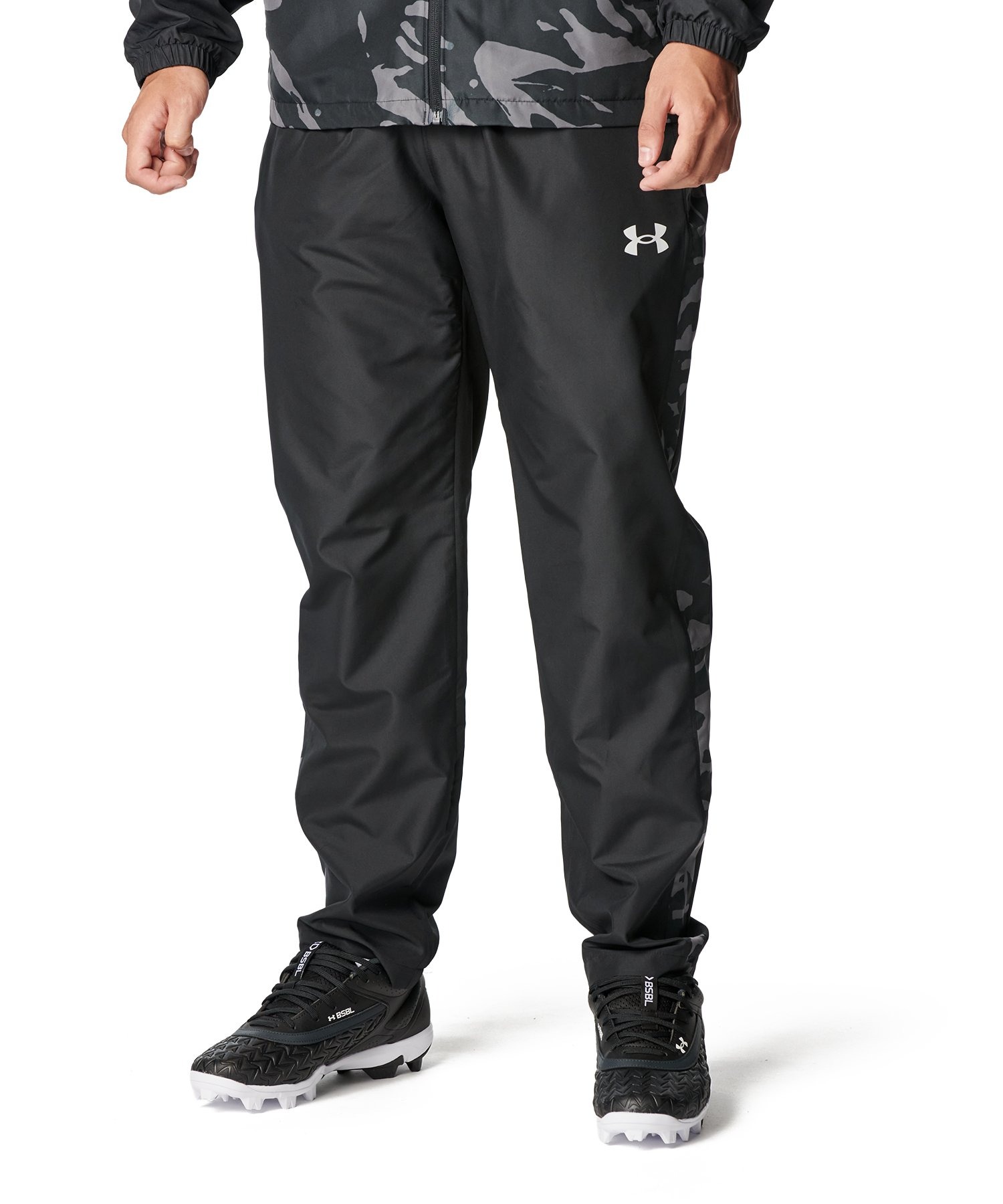 アンダーアーマー UNDER ARMOUR UAトリコット ウーブン パンツ 6007974 メンズ ベースボール 6007974-001_001.jpg