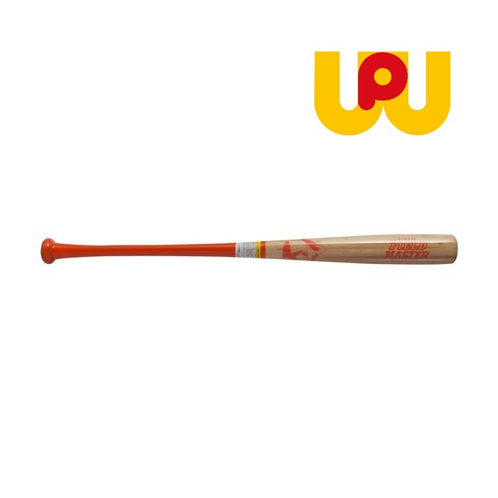 Worldpegasus ワールドペガサス 硬式野球バット バンブー ナチュラル オレンジ 83cm 800-850g 日本製 WBKBB9-0020