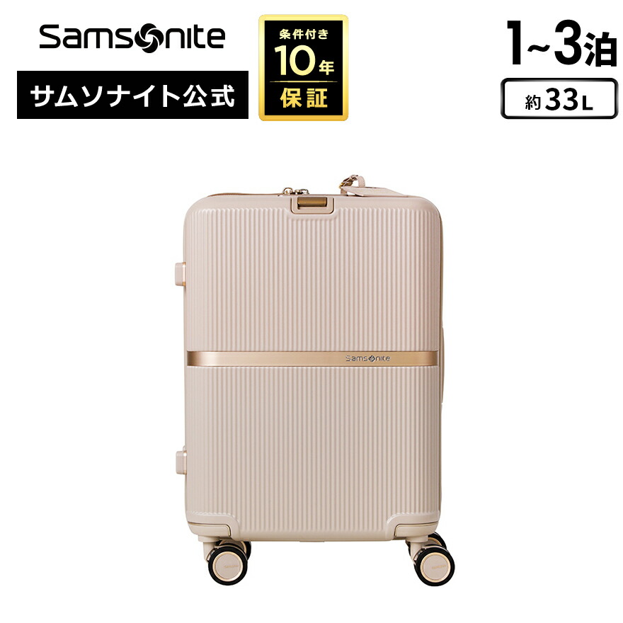 Samsonite 機内持ち込みサイズ　レインカバー付 サムソナイト インターセクト スーツケース Samsonite gv5-002