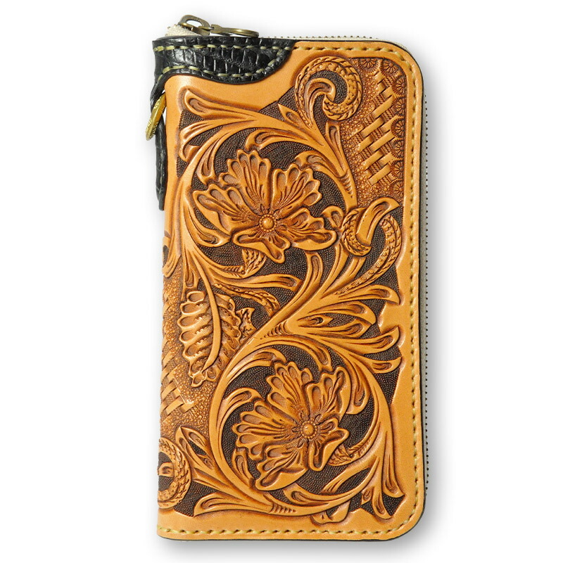 楽天市場】【サムライクラフト】 ラウンドファスナー ロング