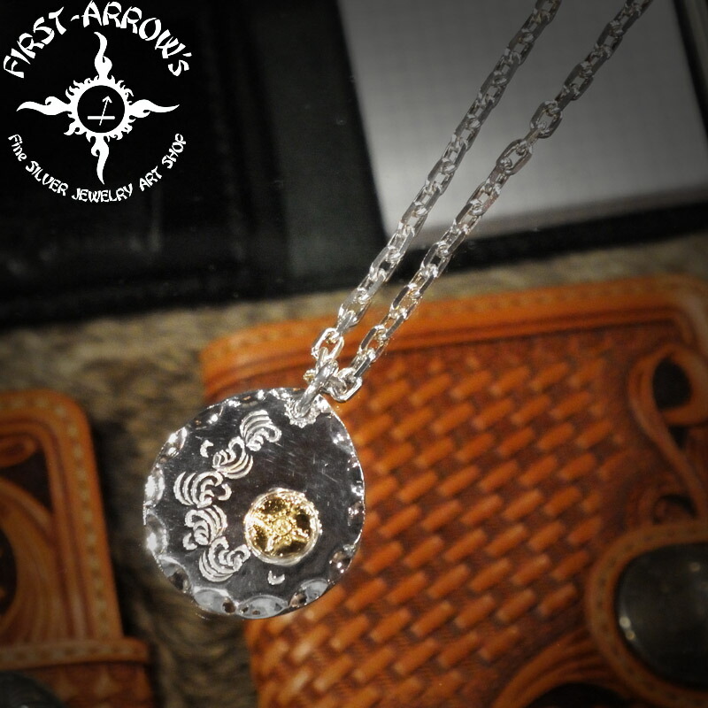 楽天市場】ポイント2倍!!ファーストアローズ K18付 カラ草彫りタタキ