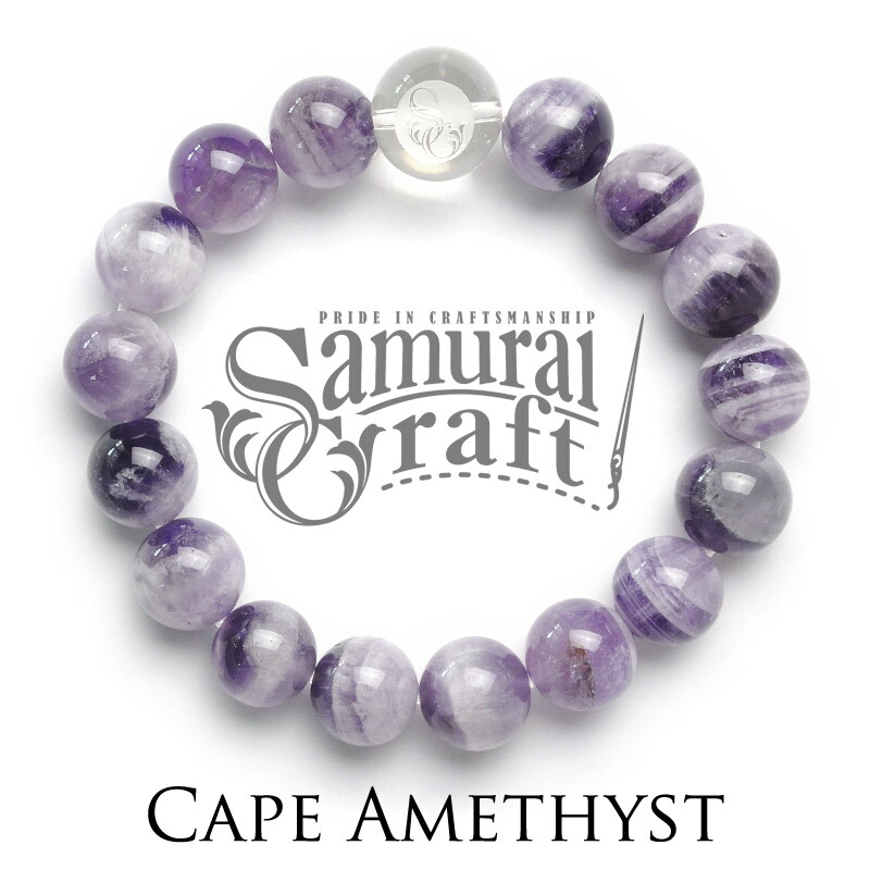 楽天市場】【サムライクラフト】オニキス 数珠ブレスレット 水晶