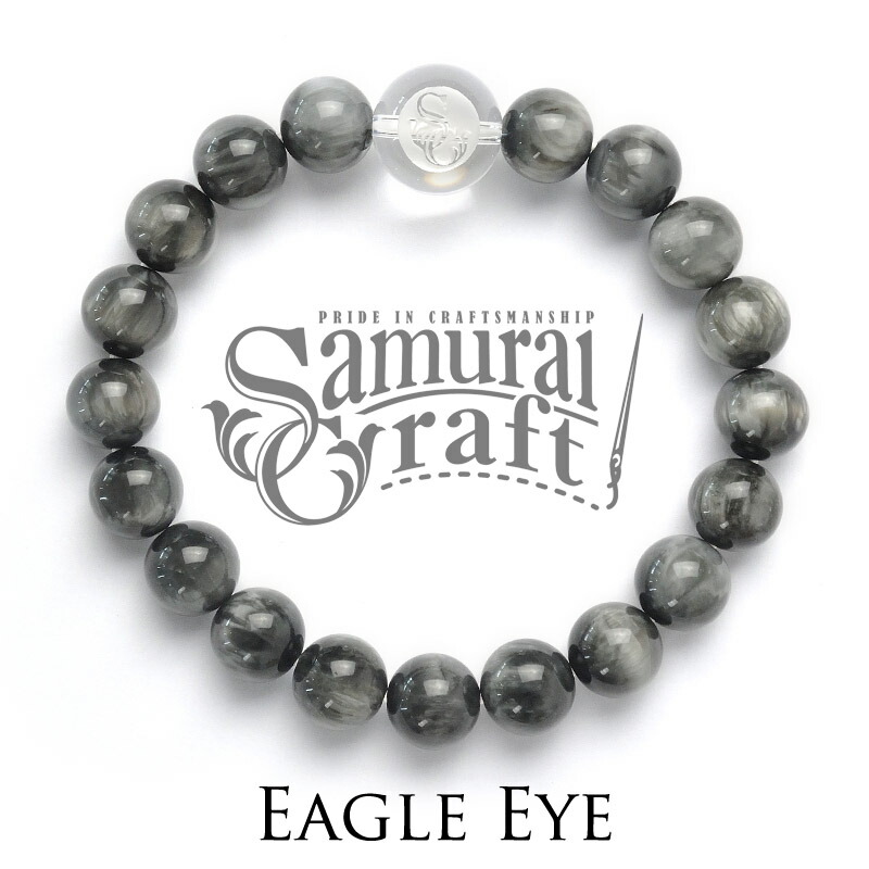 楽天市場】【サムライクラフト】オニキス 数珠ブレスレット 水晶
