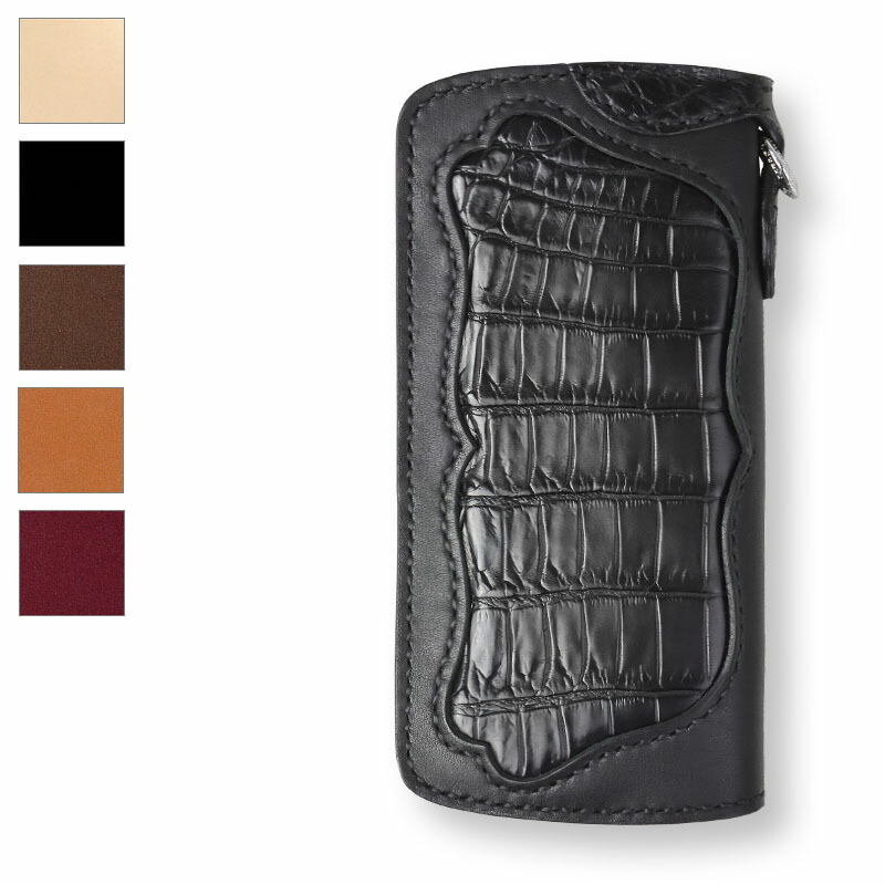 極美品 サムライクラフト クロコダイル ケース 楽天市場】【サムライクラフト】 ラウンドファスナー ロング