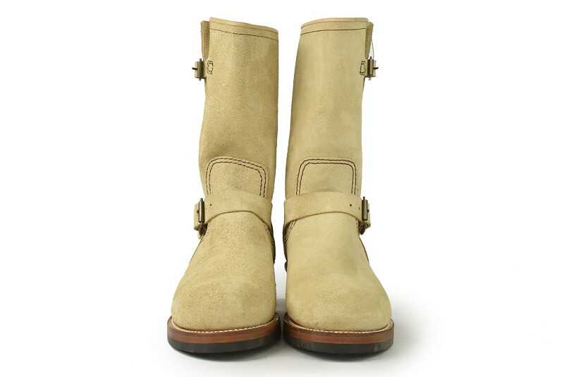Lone Wolf エンジニア ワークブーツ Boots アメカジ ロンウルフ エンジニアブーツ ハンター Engineer Lw 133beg スエード ブーツ Suede スウェード カウスエード バックスキンスエード グッドイヤー キャッツポウソール シュガーケーン ワーク ブーツ アメカジ 0601