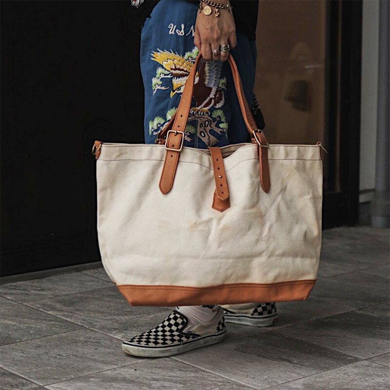楽天ランキング1位】 ダメージ加工 ヴィンテージ ショルダー 本革 帆布 ベージュ トートバッグ Bag Tote OR-7167 オルゲイユ  【ORGUEIL】 ビッグトート 0601カード分割 ダルチザン バッグ or-7167-sp