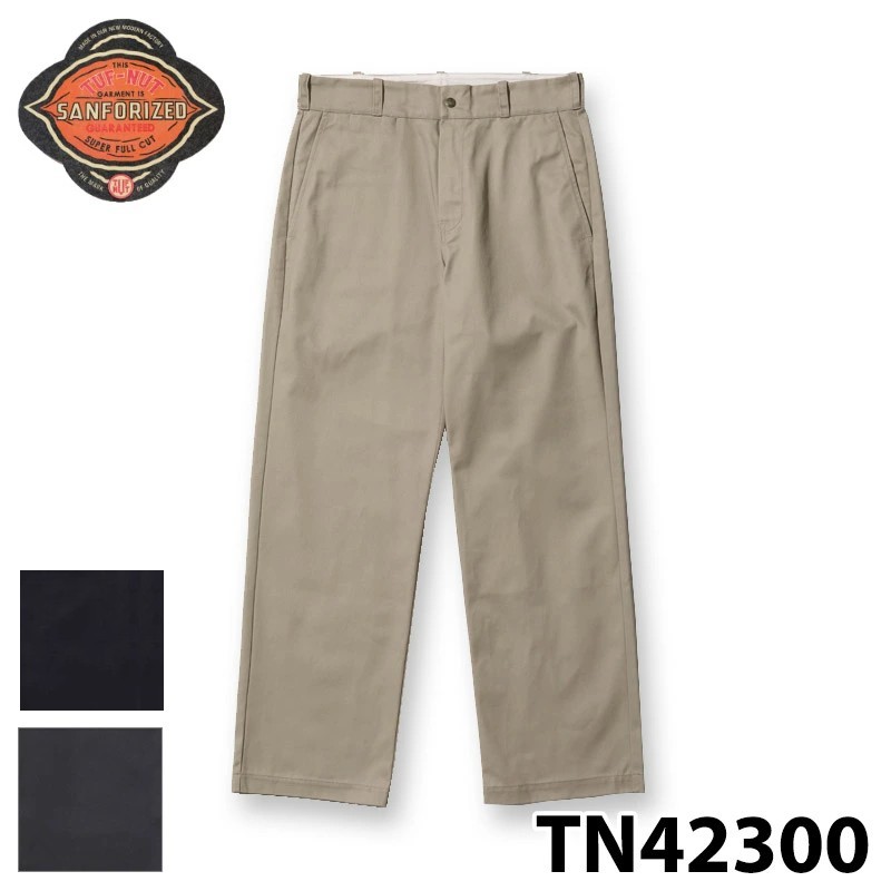 【TUF-NUT】 タフナッツ Lot No. TN42300 TUF-NUT T/C WORK TROUSERS ワーク トラウザー パンツ ツイル チノパン トラウザーズ ストレート 東洋エンタープライズ TOYO