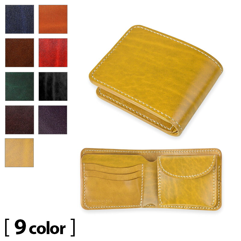 楽天市場】【サムライクラフト】 ハーフウォレット N-1 コードバン 革
