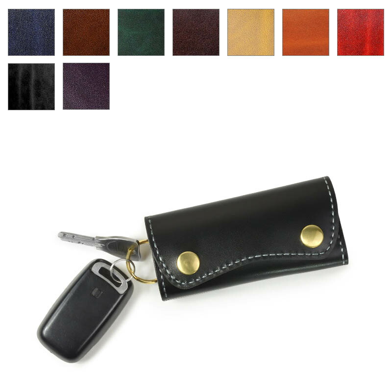 楽天市場】【サムライクラフト】 スマートキーケース 三つ折り 片面