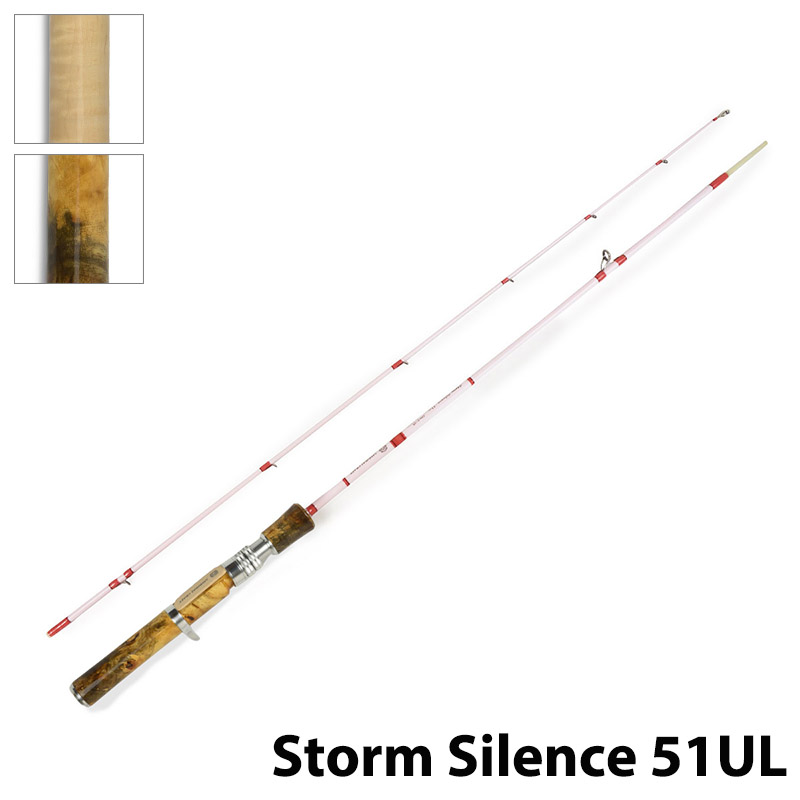楽天市場】【Storm Silence】 ストームサイレンス 5.1UL ベイトロッド ...