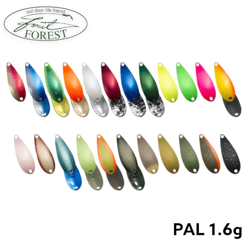 楽天市場】フォレスト パル 2.5g その1 (トラウトルアー スプーン