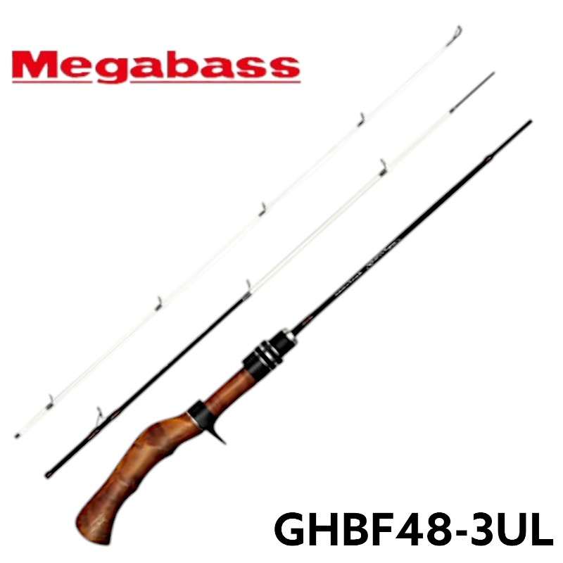 【Megabass】 メガバス GREATHUNTING HUNTSMAN GHBF48-3UL グレートハンティング ハンツマン ベイトロッド ベイトフィネス ネイティブトラウト トラウトルアー