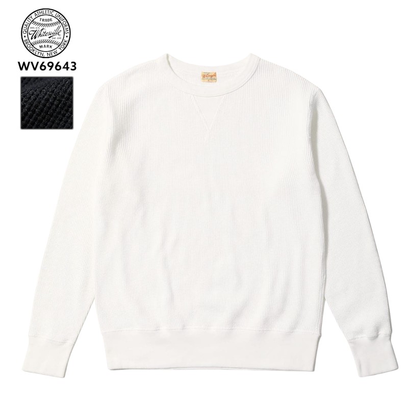 楽天市場】ダブルワークス DUBBLE WORKS ワッフル クルーネック T