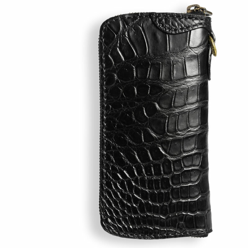極美品 サムライクラフト クロコダイル ケース 楽天市場】【サムライクラフト】 ラウンドファスナー ロング